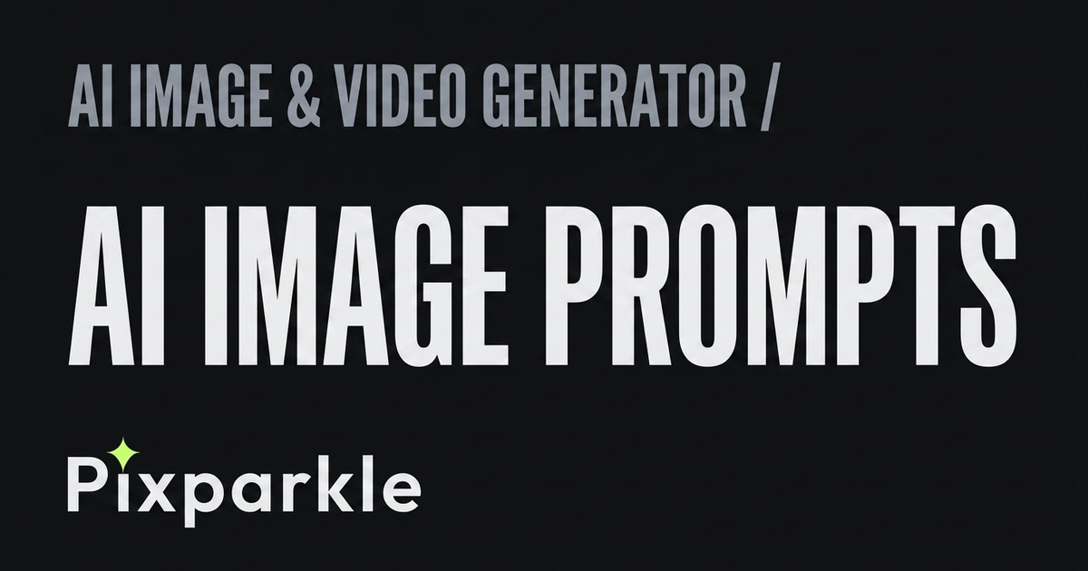 Pixparkle AI Image Prompts